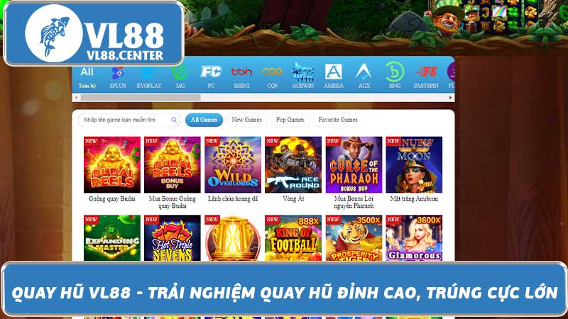 Quay Hũ VL88 - Trải Nghiệm Quay Hũ Đỉnh Cao, Trúng Cực Lớn